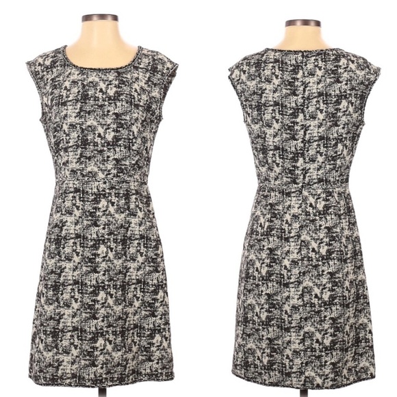 Max studio cap sleeve printed dress - Picture 2 of 3